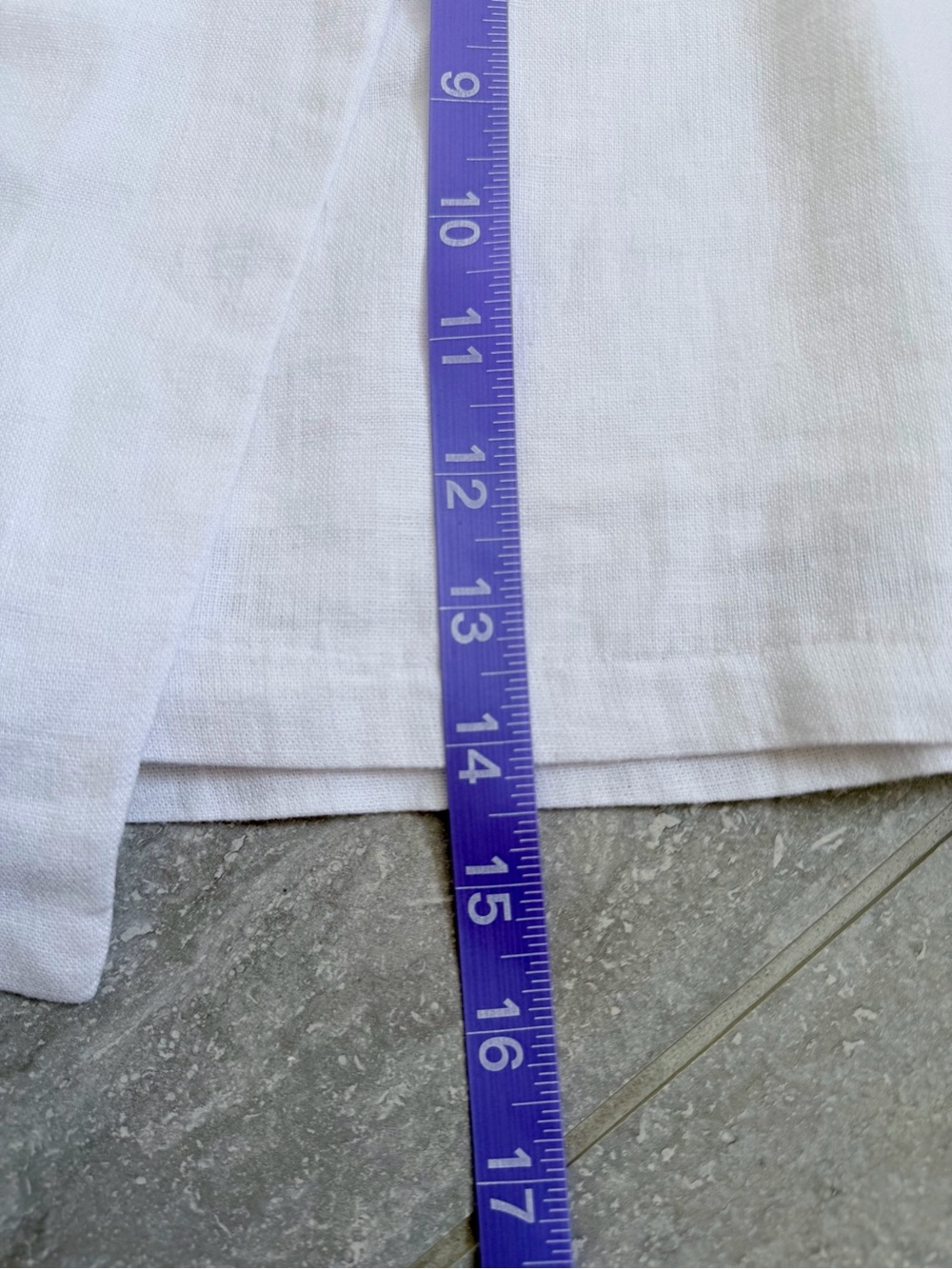 Abercrombie & Fitch White Linen Blend Skort Shorts Women’s Small NWT - Picture 10 of 10